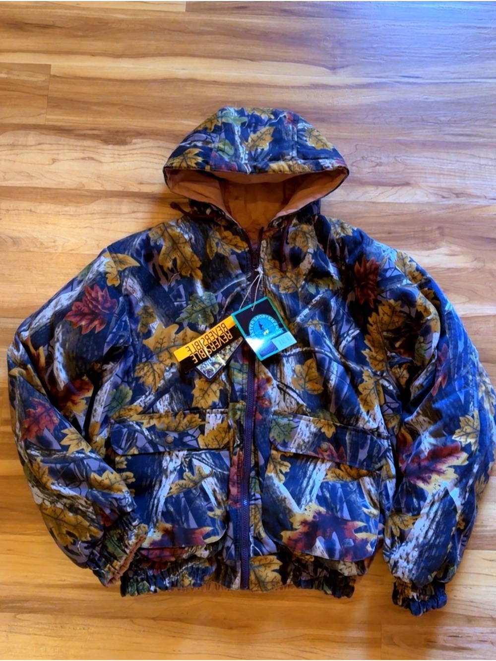 Master Sportsman Reversible Camo Hunting Jacket Men’s Large NWT